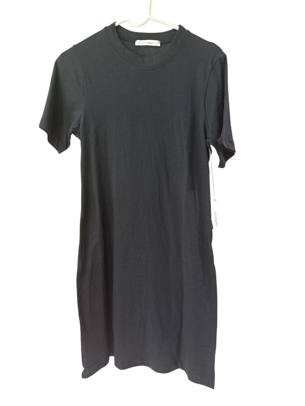 BNWT Six/fifty Black Short Sleeve Tee Dress